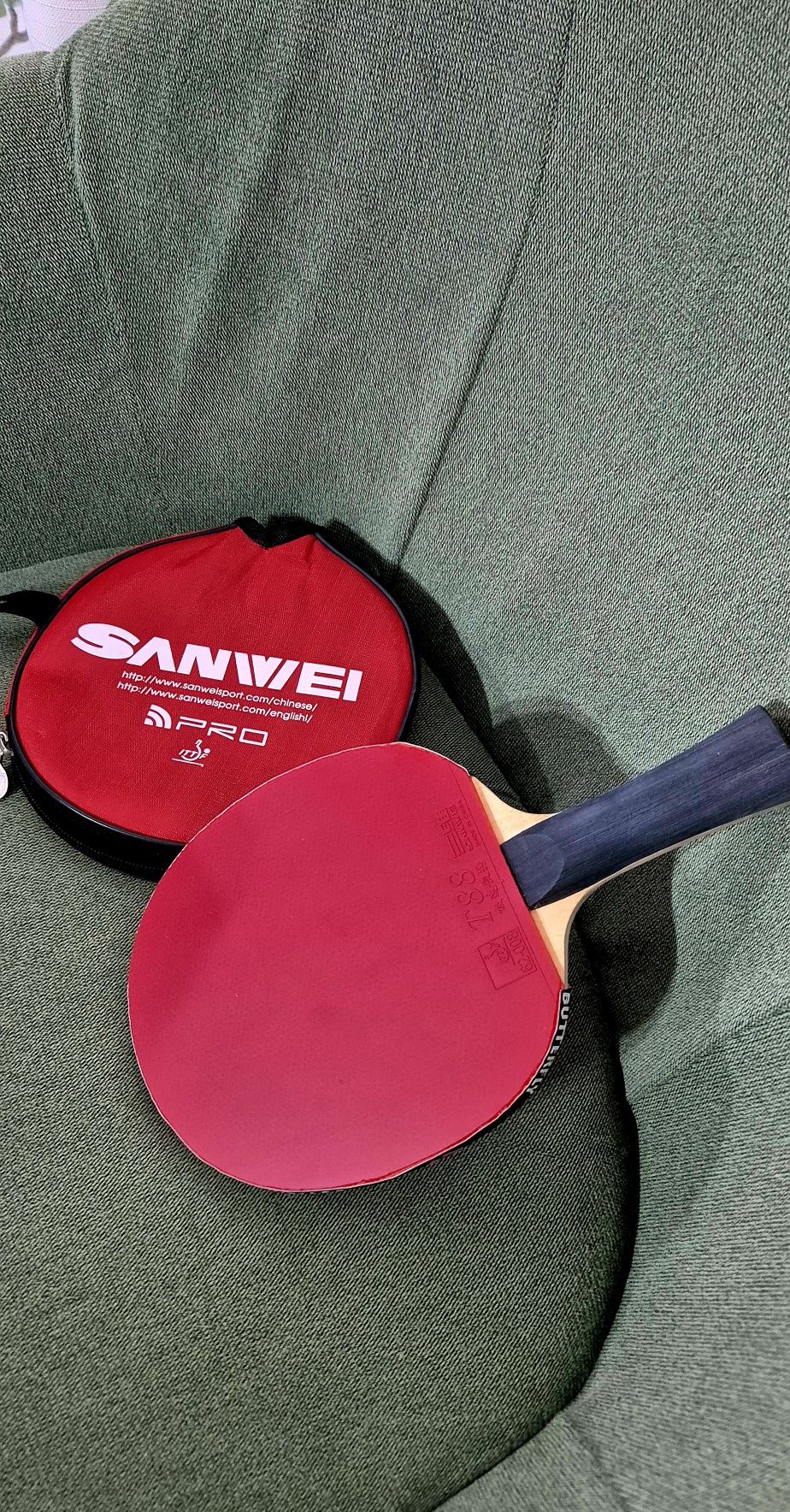 Paleta profesionala de tenis de masa Sanwei