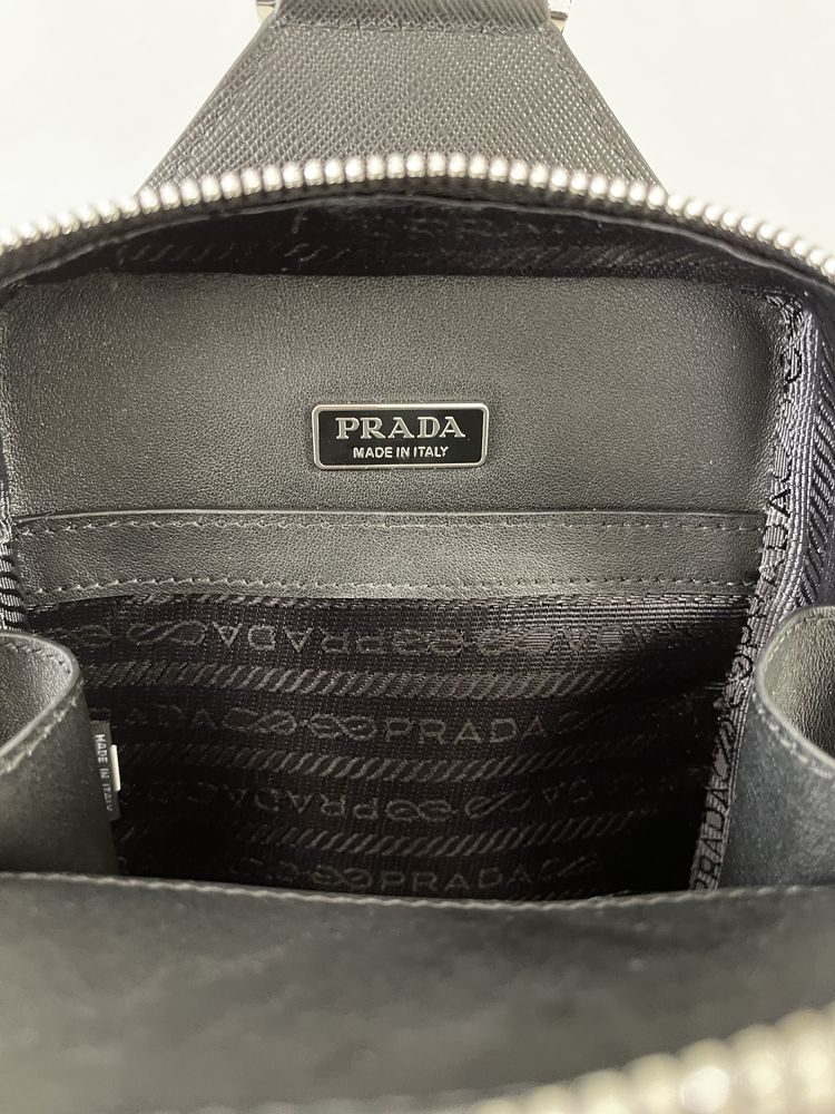 Prada Brique Leather Bag