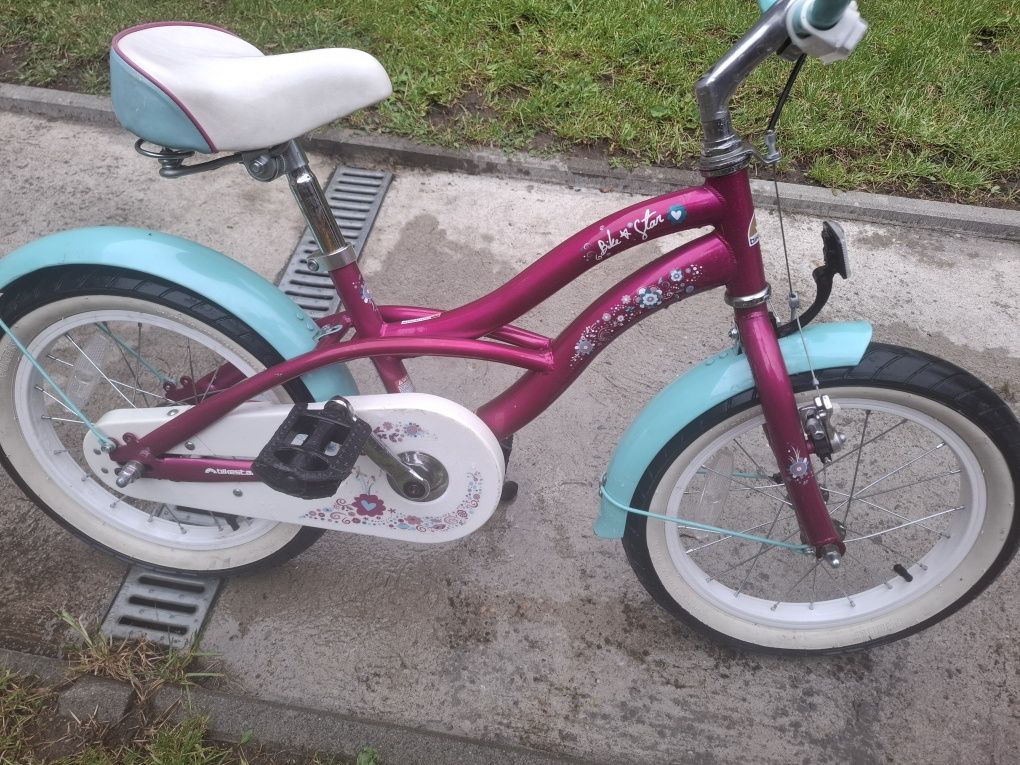 Bicicleta,roti de 16',roz țiclam