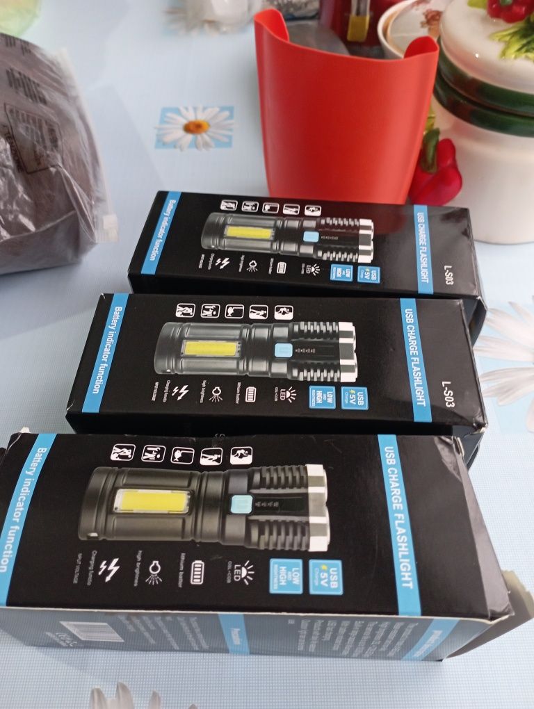 Фонарик usb зарядка