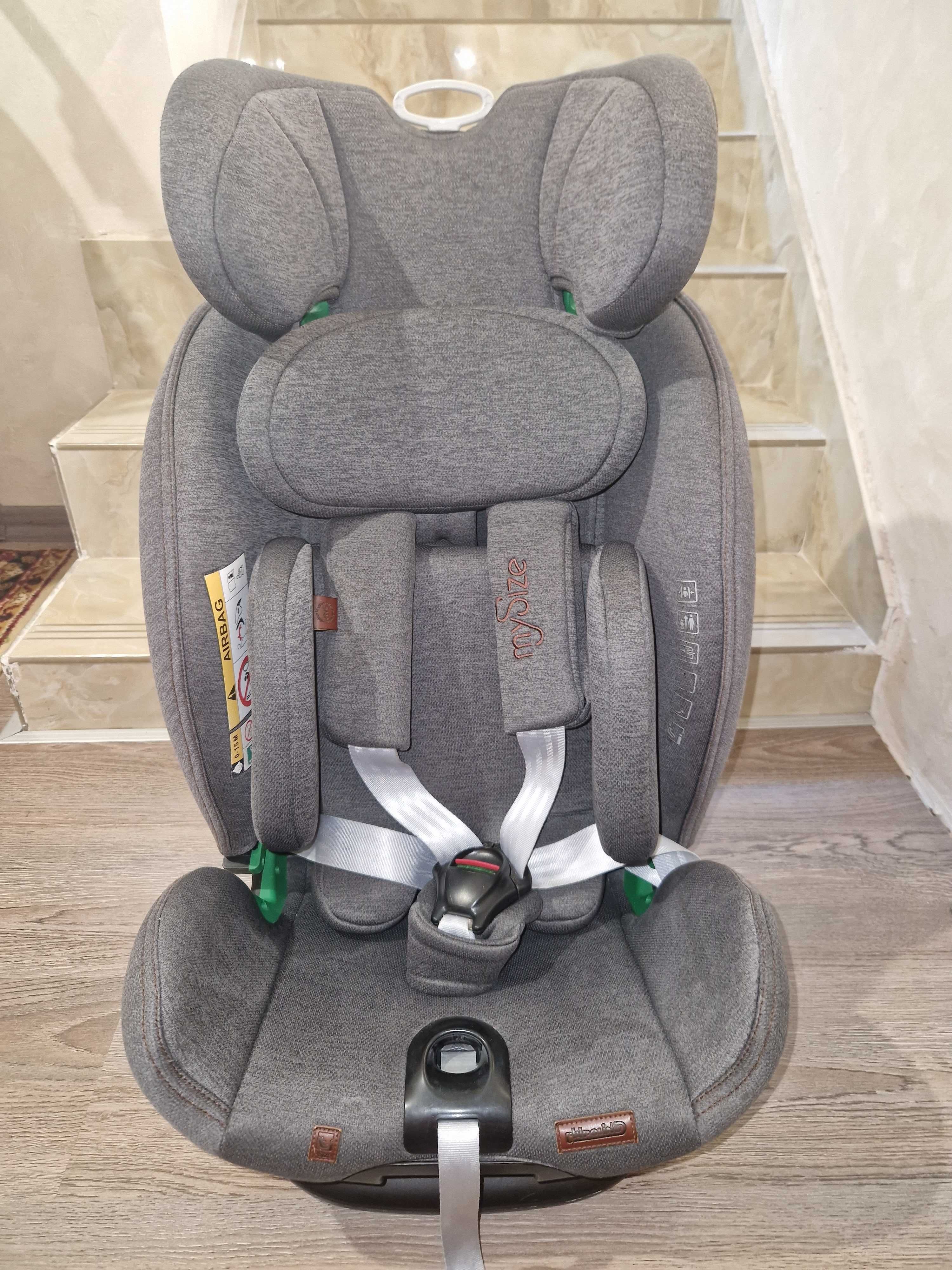 CHIPOLINO Стол за кола I-SIZE MY SIZE 360° ISOFIX (40-150 см)