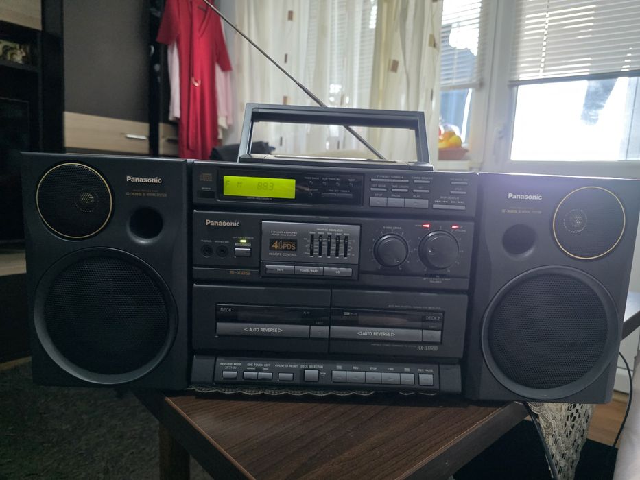 Boombox Radio Cd Casetofon Panasonic Rx-Dt680