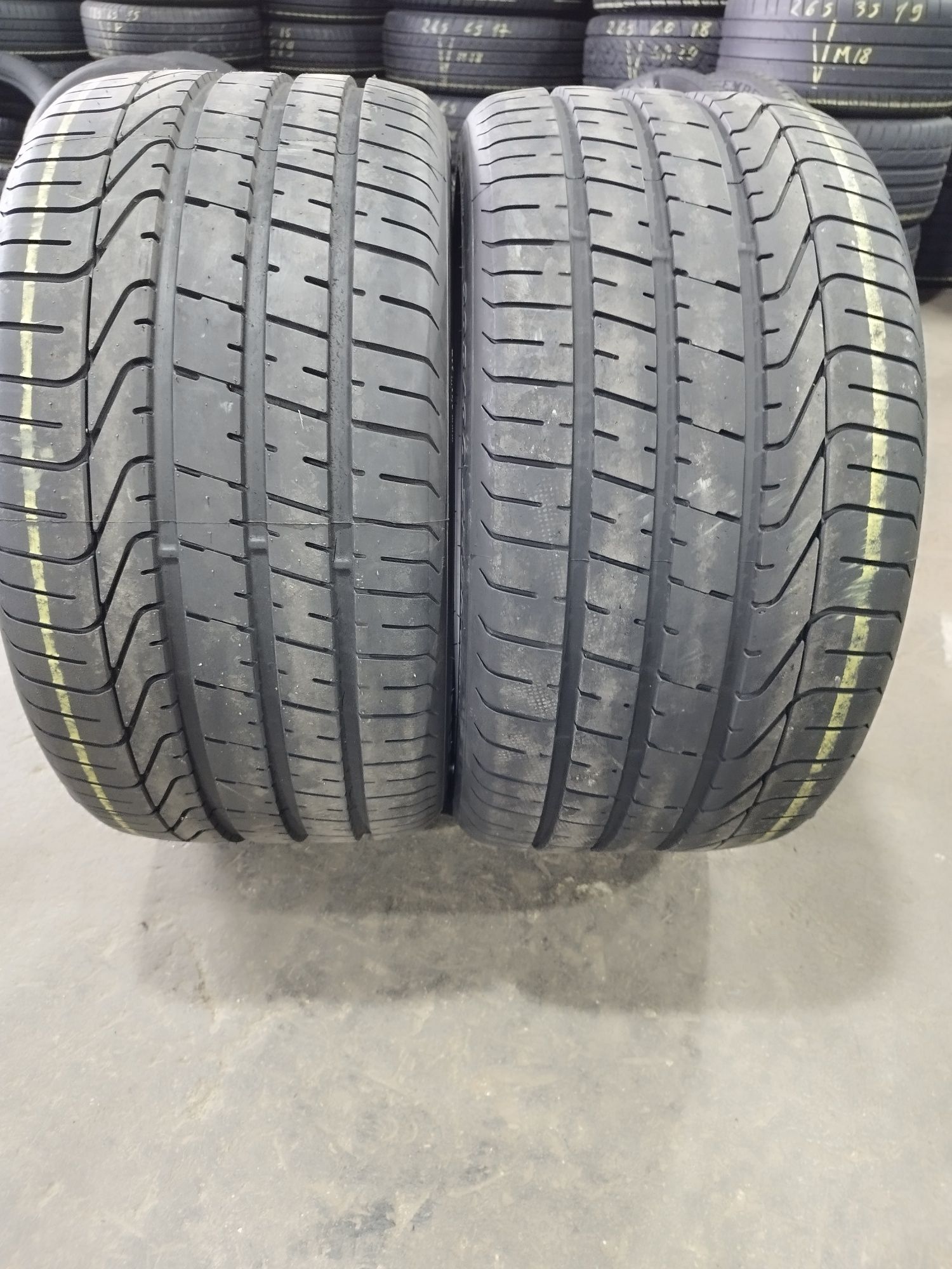 2 anvelope de vară (ca noi)Pirelli P Zero 295/30/20,dot 2019