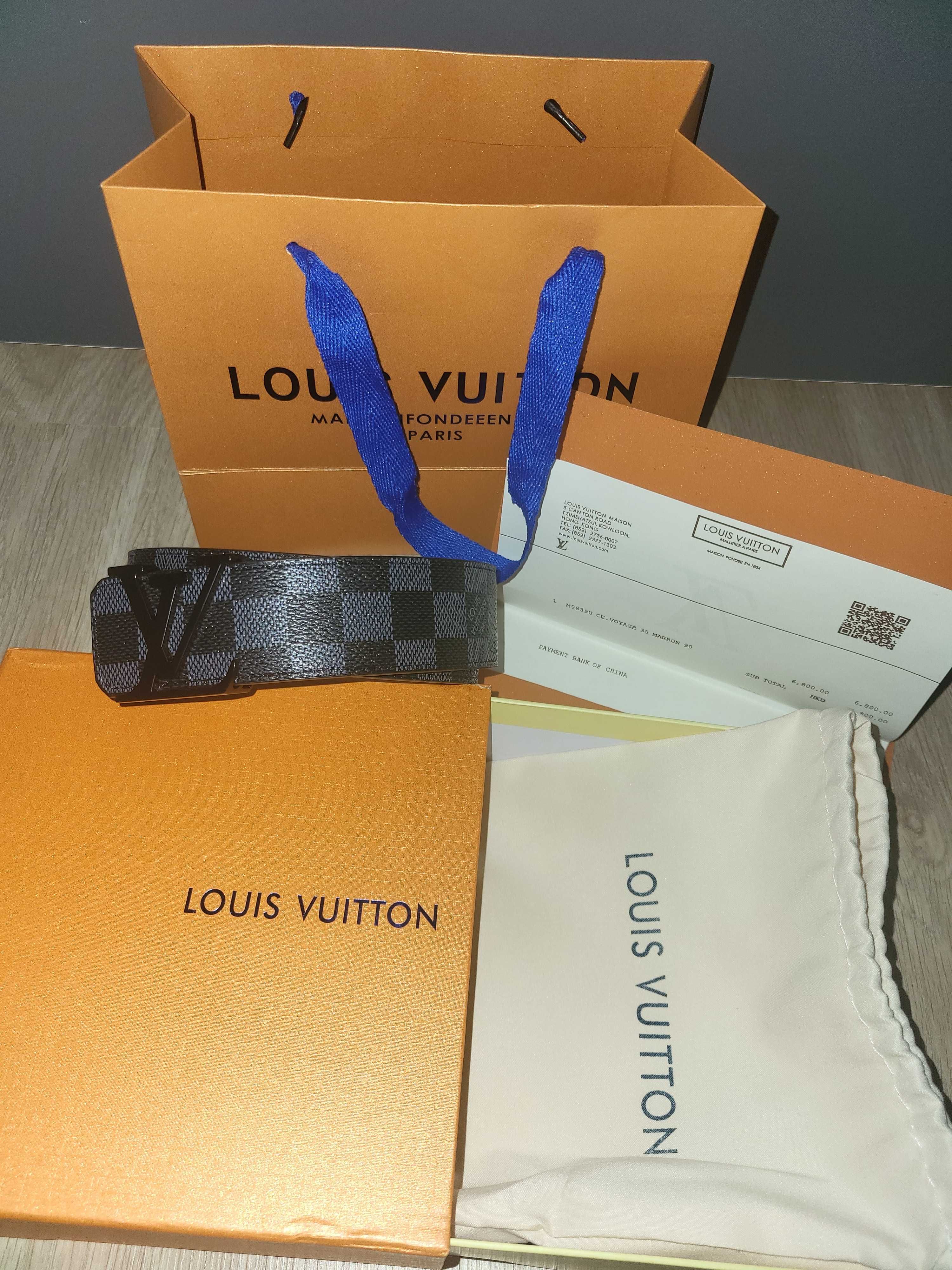 Louis vuitton черен колан