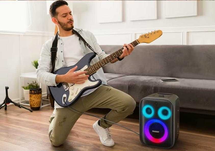 Портативен Китарен Усилвател 120W Караоке Парти Бас Tronsmart Halo 200