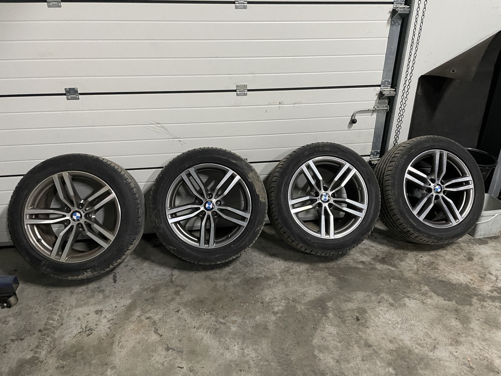 Jante BMW M R19 style 623 + cauciucuri 2 latimi x3 x4 x5 x6