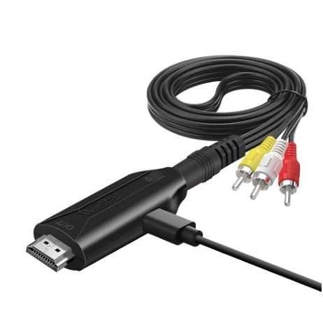 AV към HDMI конвертор на аналогов сигнал към HDMI цифров