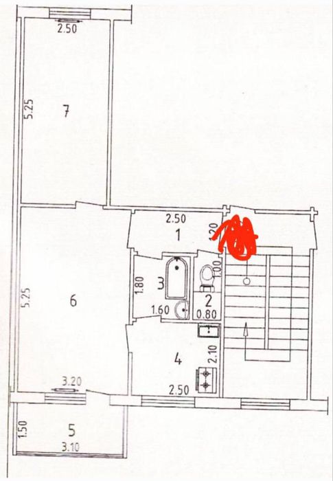 Срочно! 2/3/4, Буюк Ипак Йюли, Художников, без ремонта,50м2 , 61 500уе