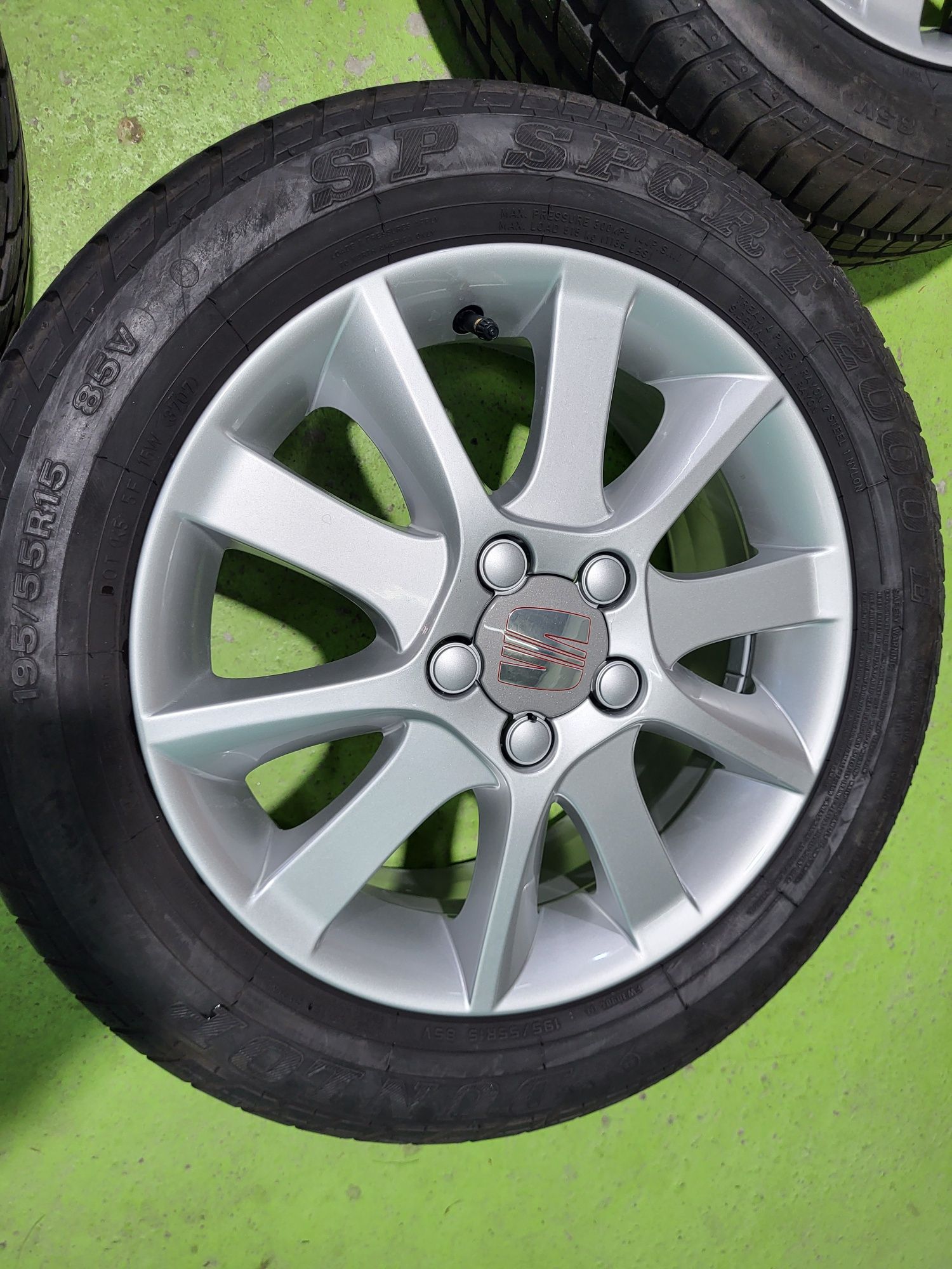 15 5x100 Seat Ibiza лети джанти 5х100 сеат