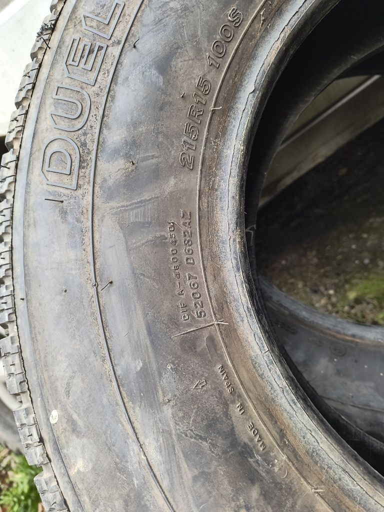 215r15 100S Bridgestone  dueler 682 m+s