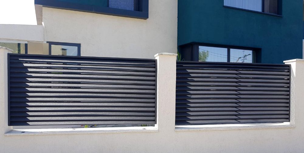 Хоризонтална ограда - щора, ограда за двор