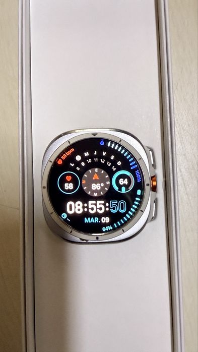 Samsung Galaxy Watch Ultra (2025), 47mm, LTE, Titanium White
