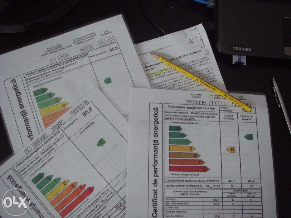 Certificat energetic Oradea ieftin , de la 125ron, Releve schita ANCPI