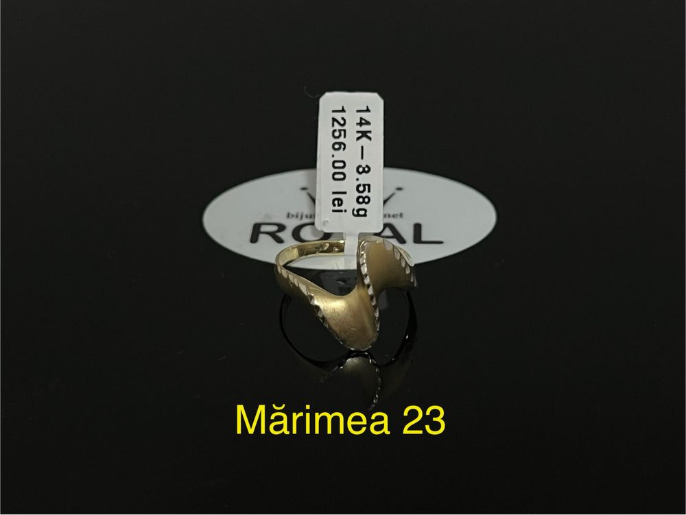 Bijuteria Royal CB : Inel dama aur 14k 585 3,53gr