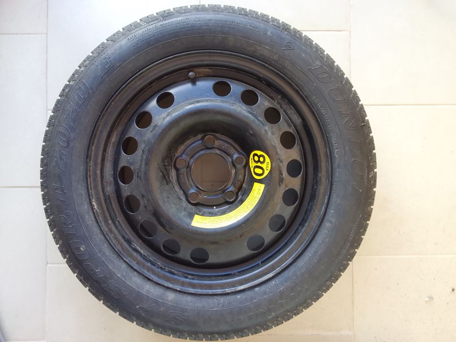 Резервна гума с джанта тип патерица