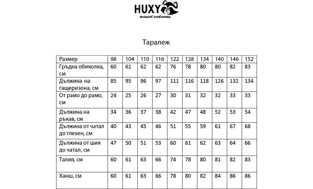 Детски парти костюм Син Таралеж