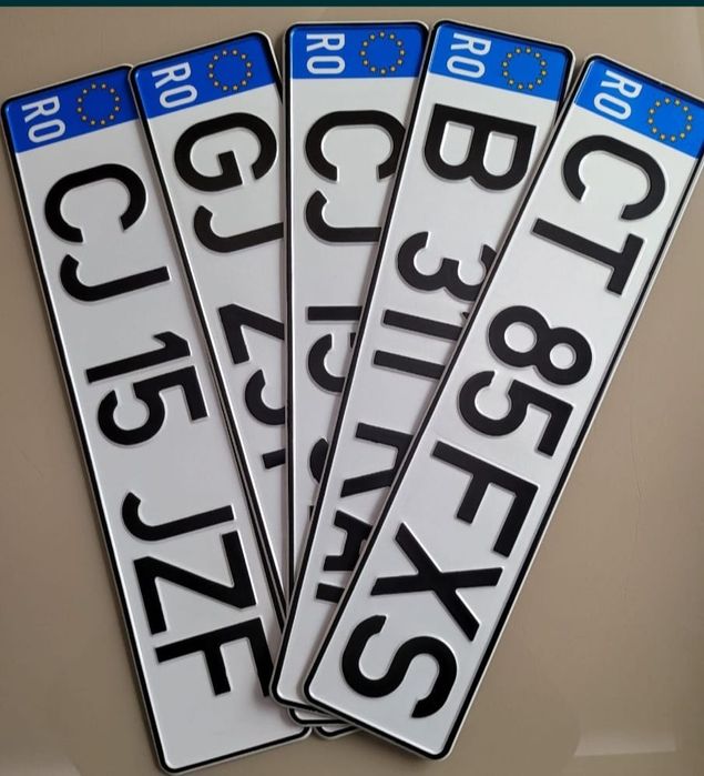 Placute auto ornamente