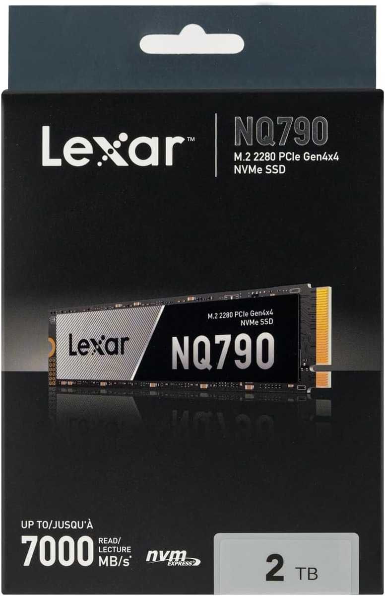 SSD Lexar® NM790, 2TB M.2 2280, PCIe Gen 4×4, NVMe 1.4