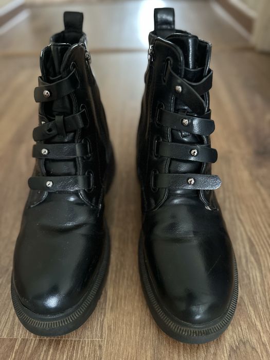 Зимние ботинки (натуральная кожа и мех)