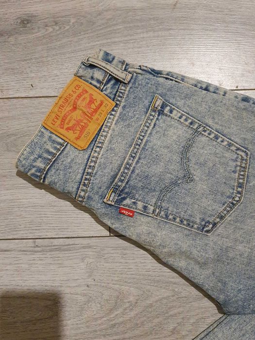 Blugi barbati LEVI'S 510 SKINNY Albastru Acid - Marimea W29 L32