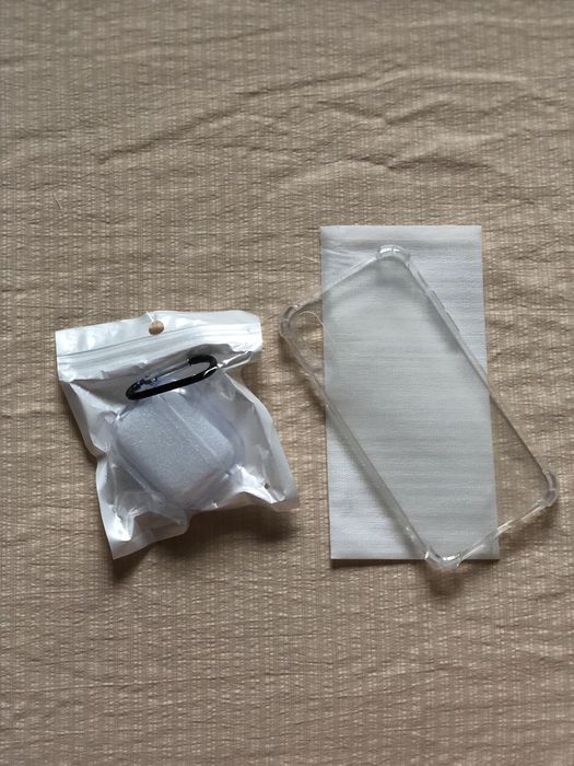 чехол на iphone X/XS и кейс на airpods 3