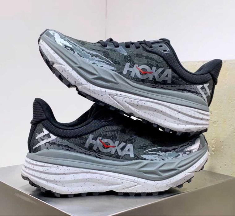 Нови мъжки маратонки Hoka Stinson 7 Black / Outer Orbit