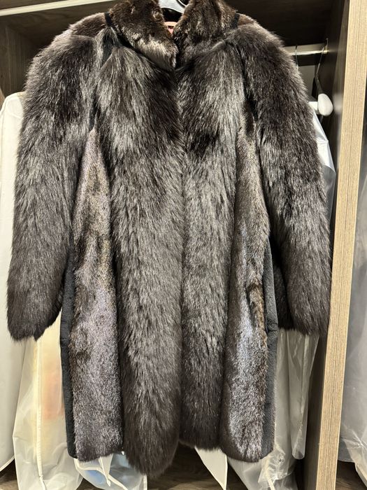 Норковая шуба размер с,м