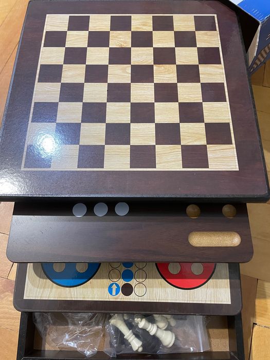 10-in-1 wooden Game Collection