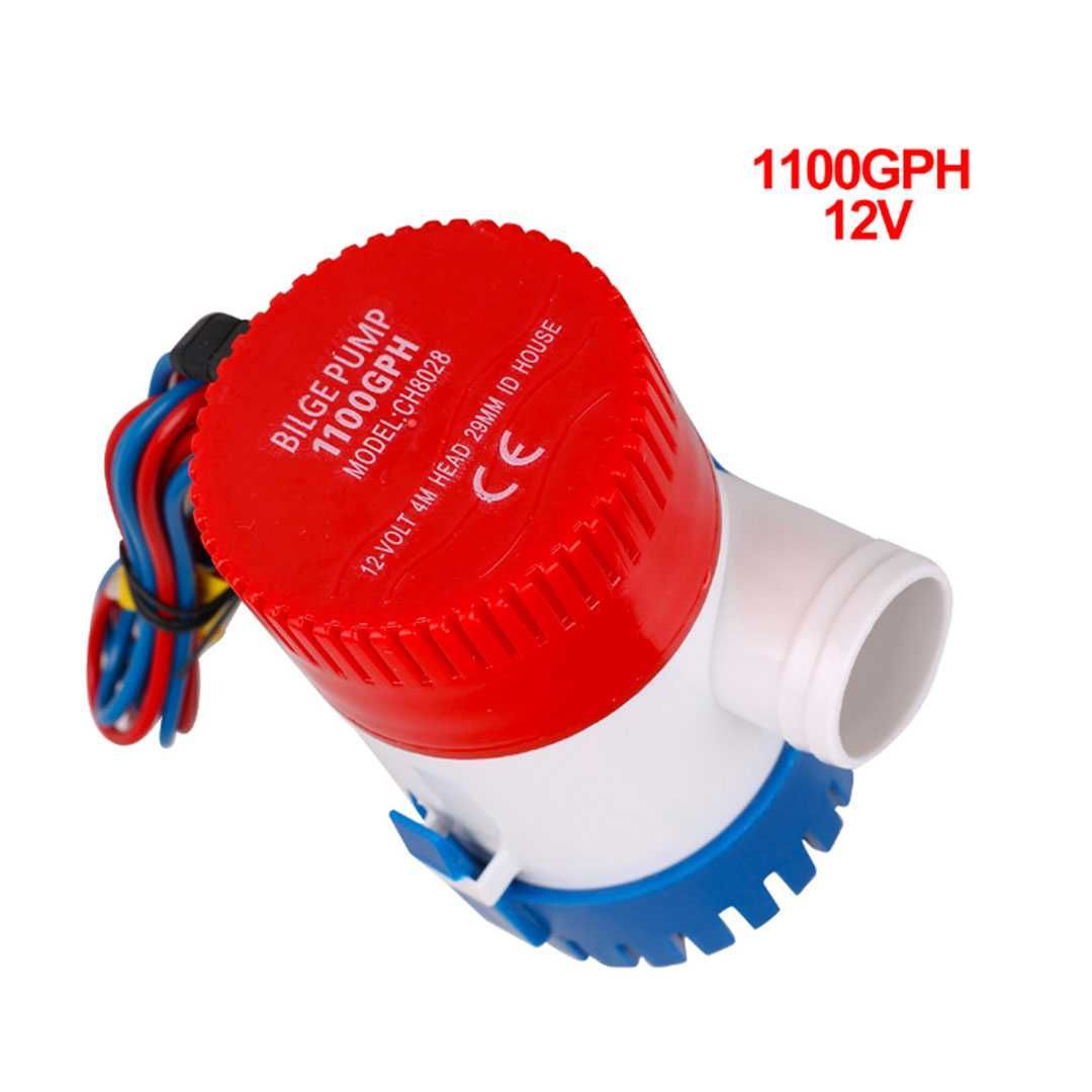 Отводнителна потопяема помпа, 12V, 1100GPH 3500GPH