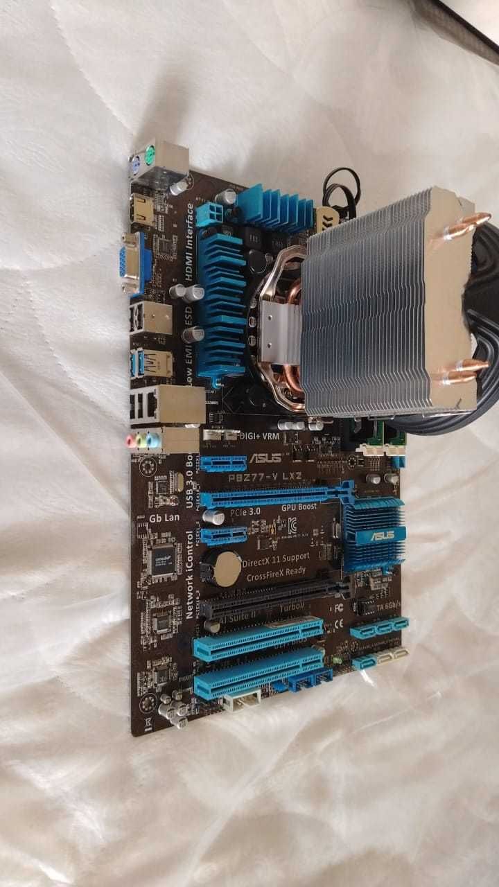 i7 3770 на Asus P8Z77-V LX2 + 16 ОЗУ + Кулер Deepcool GAMMAX 200T