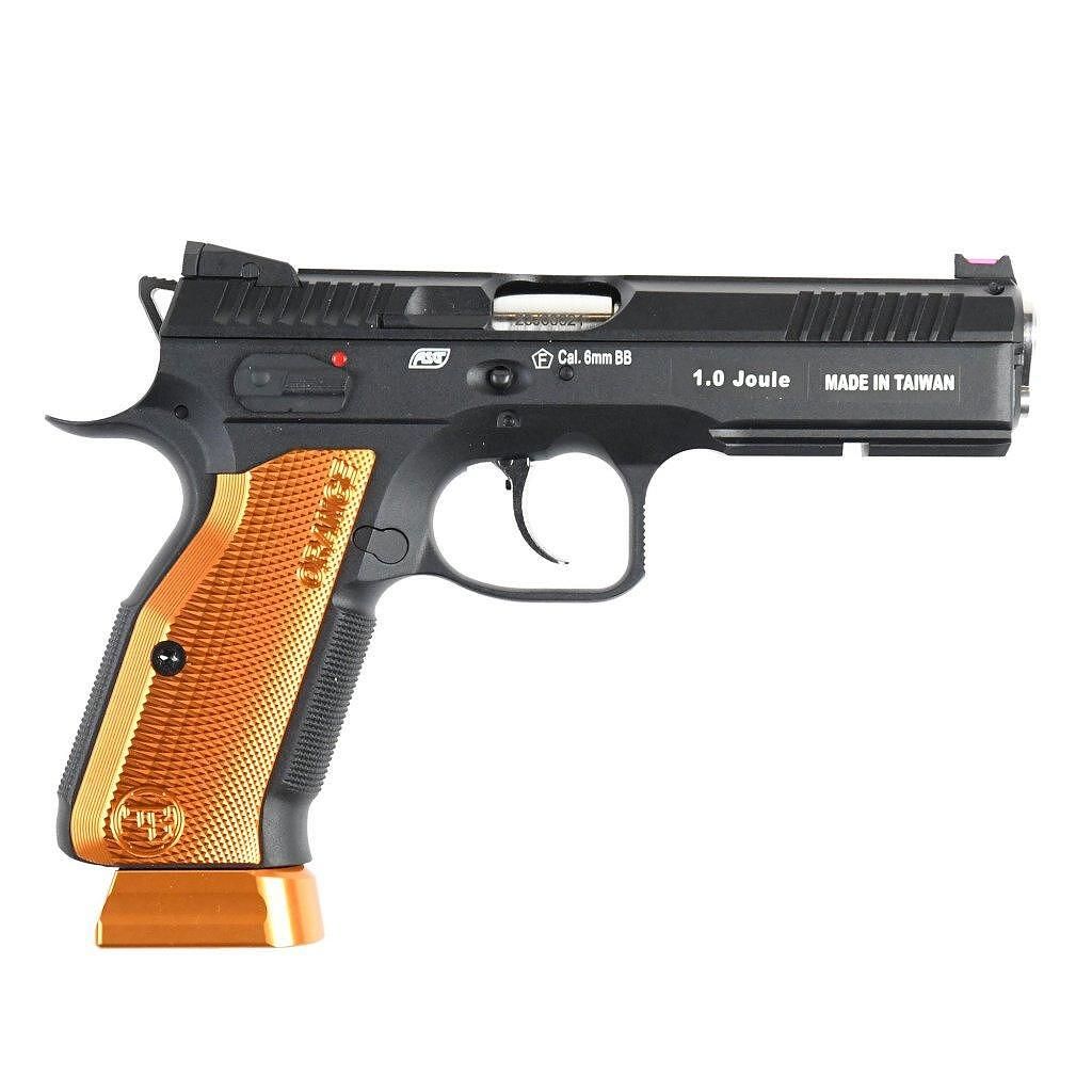 Airsoft пистолет cz shadow 2 co2 orange special edition