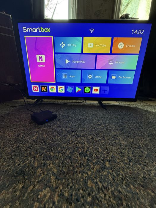 Продам телевизор с смарт приставкой