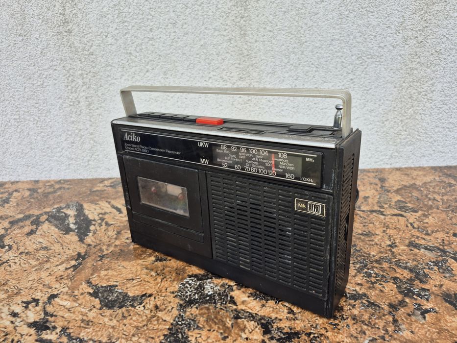 Radio Casetofon Aciko model  ACR-260 made in japan