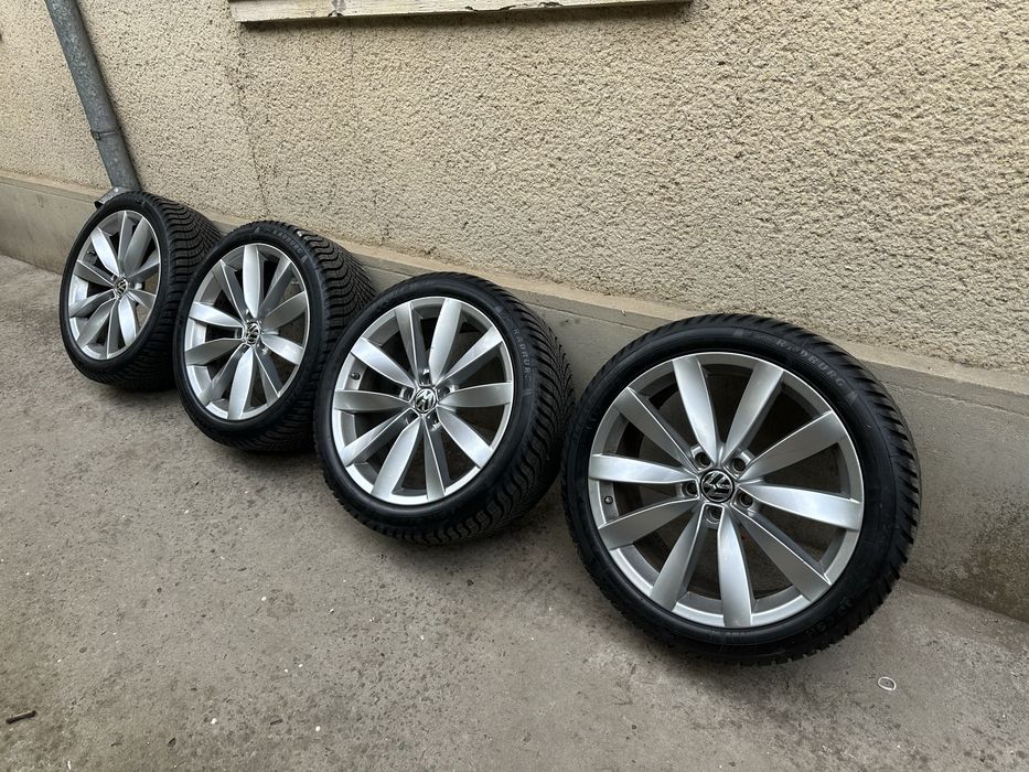 Jante Lugano R19 cu cauciucuri aproape noi