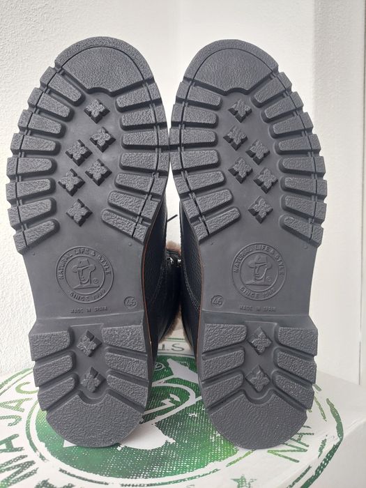 PANAMA JACK-Естествена кожа Чисто нови с етикет и кутия -46 номер