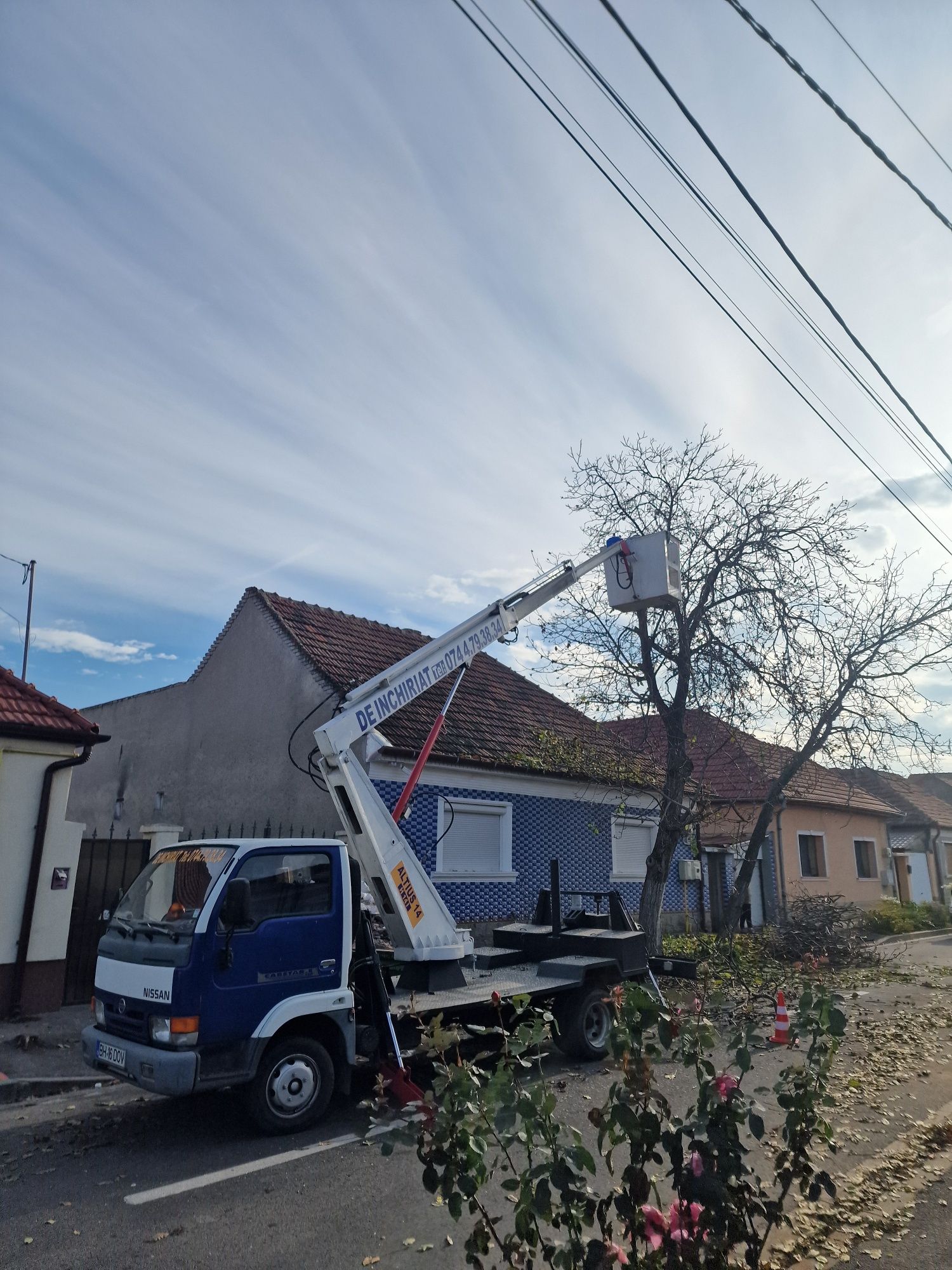 Nacele PRB articulate, brat telescopic, intervenții, întreținere