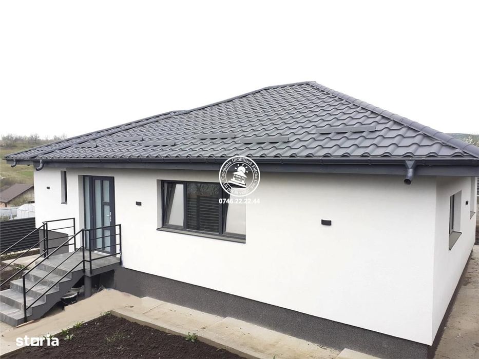 Casa plan parter 4 camere Valea Lupului ,90mp utili,544mp teren