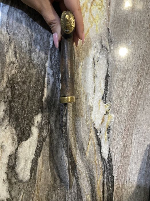 Стар гравиран нож КОЛЕКЦИОНЕРСКИ