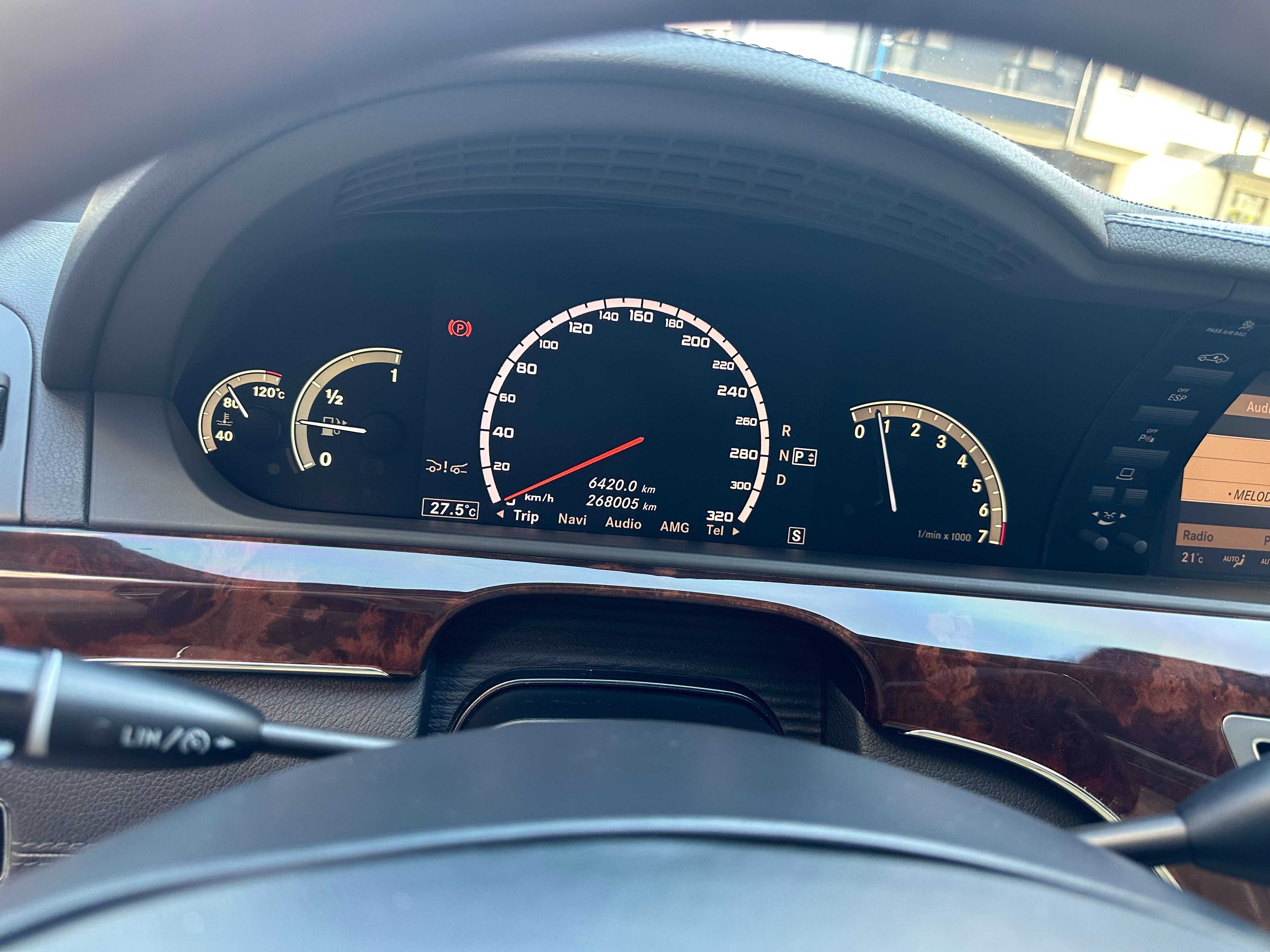Мерцедес S500 AMG Long 2008г. 272 000км Бензин/Газ
