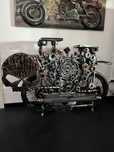 Comoda , raft expunere stil industrial Moto. Personslizabila