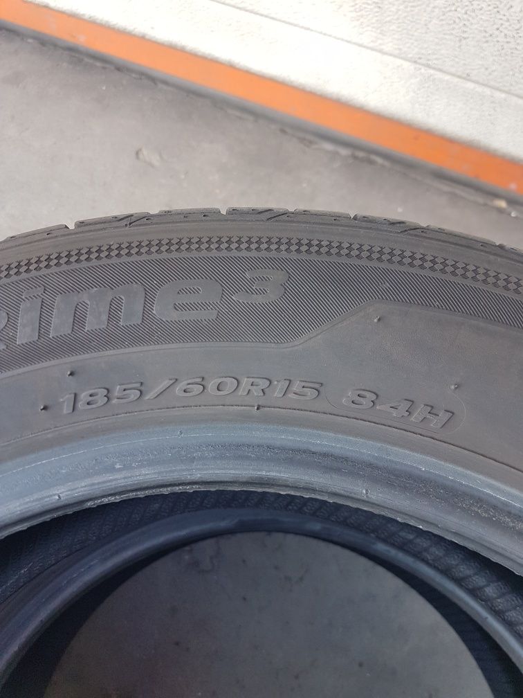 Летни гуми 2 броя HANKOOK Ventus Prime3 185 60 R15 дот 1319