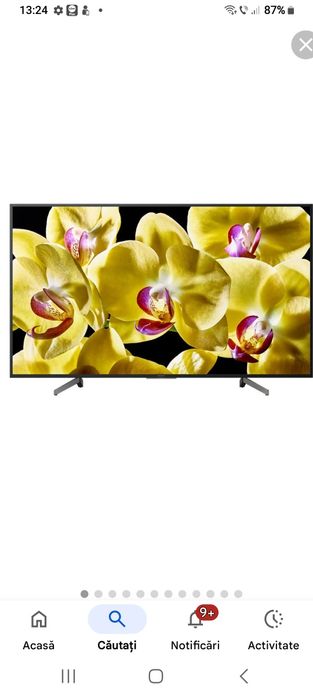 TV Smart led Sony 132,2 cm,ultra HDclasa A