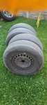 Jante tabla 16" + cauciucuri iarna 215/70 R16
