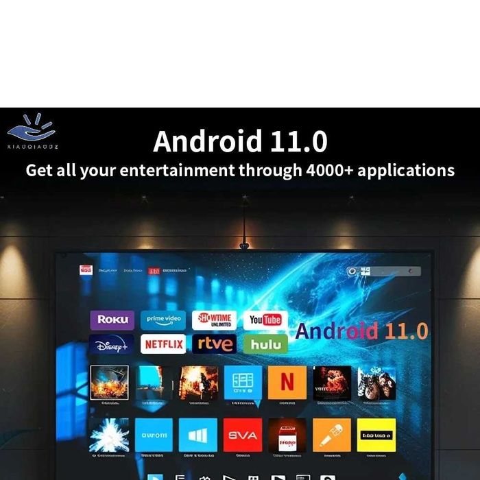 Портативный 4K проектор Xiaomi LED 1080P Native 8K Android 11