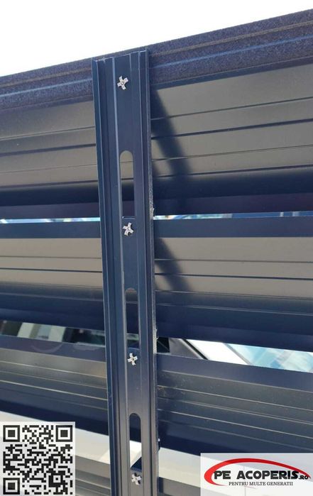 Poart model jaluzea - model poarta - model gard - model jaluzea porti