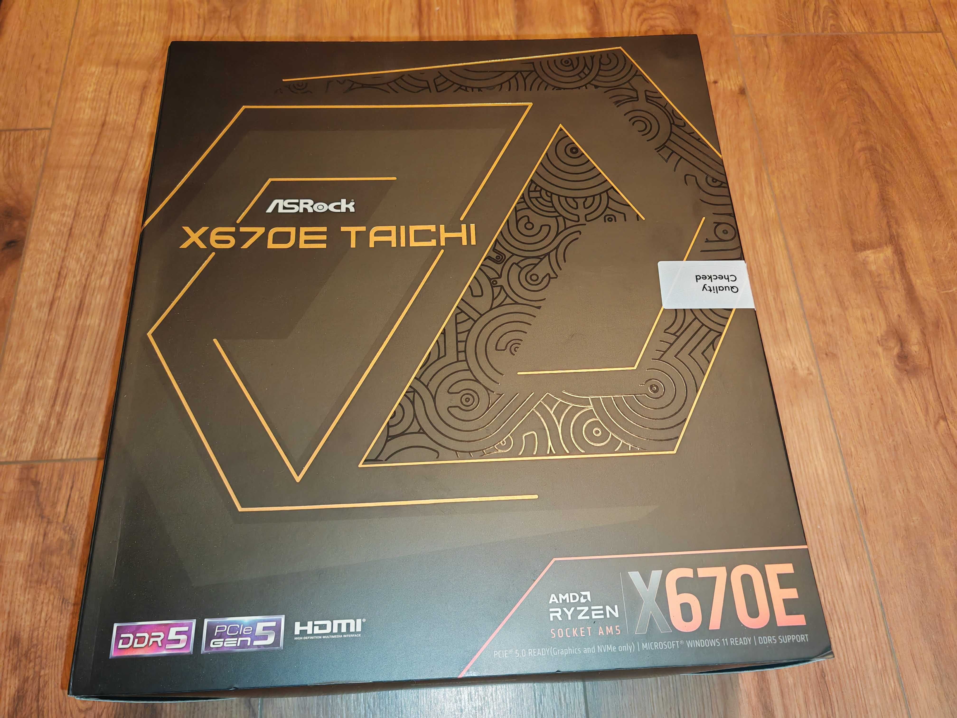 НОВА ! Дънна платка ASRock X670E Taichi AM5