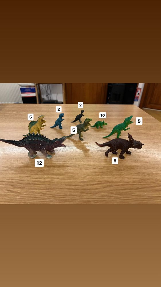 Jucarii Dinozauri Set / Bucata