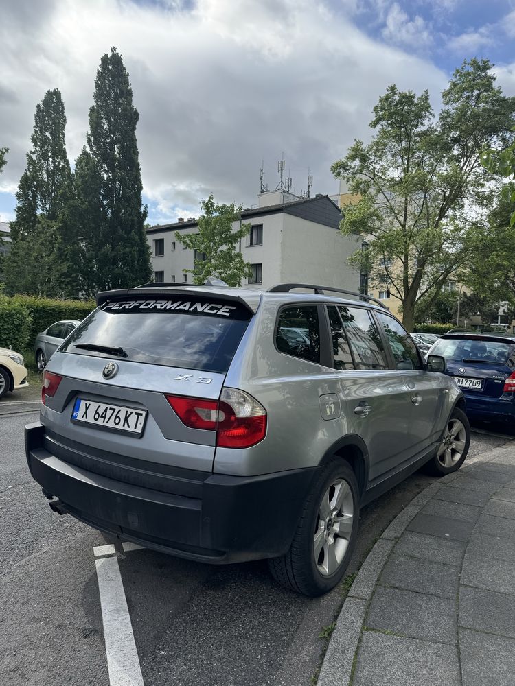 Bmw x3 3.0d 218к.с