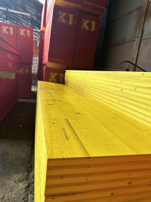 Placa galbena pentru cofrare, cofraje doka, lana,  panouri tego