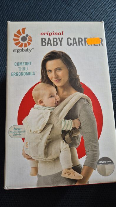 Ergobaby marsupiu din in si bumbac